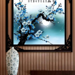 YT-85-Pure handmade customization, handmade wall painting, cross stitch, Chinese style, European and American style wall paintin