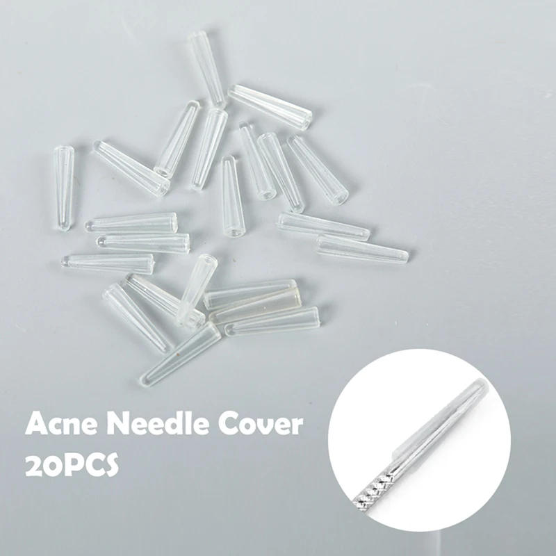 Description Picture 4 of item10/20Pc Acne Needle Protector Nail Clipper Cover Protective Cover For Nail Cuticle Scissors Manicure Pedicure Tool Dead Skin Cap
