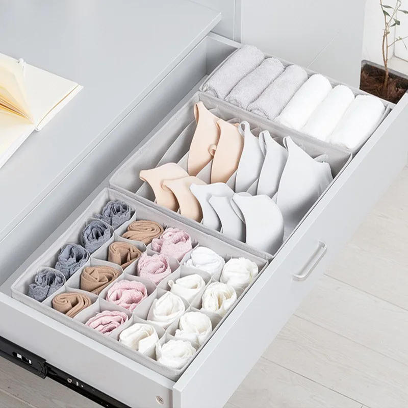 Description Picture 4 of itemDrawer Underwear Socks Bra Storage Box Clothes Storage Organizer Underwear Bag Household Wardrobe Box Cabinet Drawer Organizer