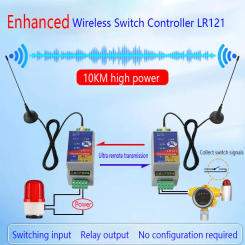 Wireless transmitter and receiver module signal enhancement transmission controller PLC Remote control switch LR121