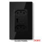 Glass Panel Black