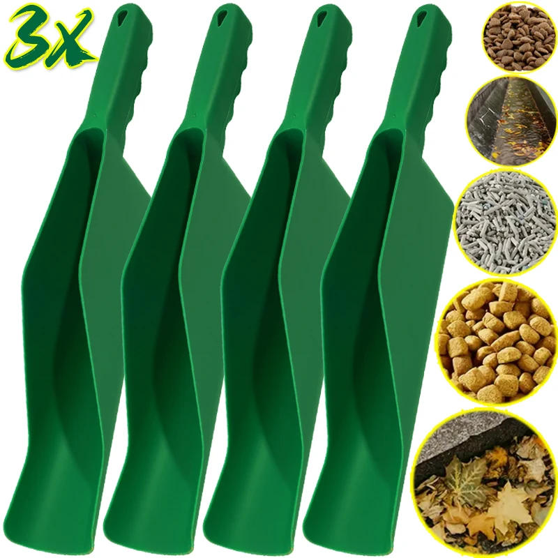 Description Picture 4 of itemLarge Capacity Garden Shovels Hangable Leaf Cleaning Spoon Dirt Debris Remove Scoops Multifunctional Home Garden Cleaning Tools