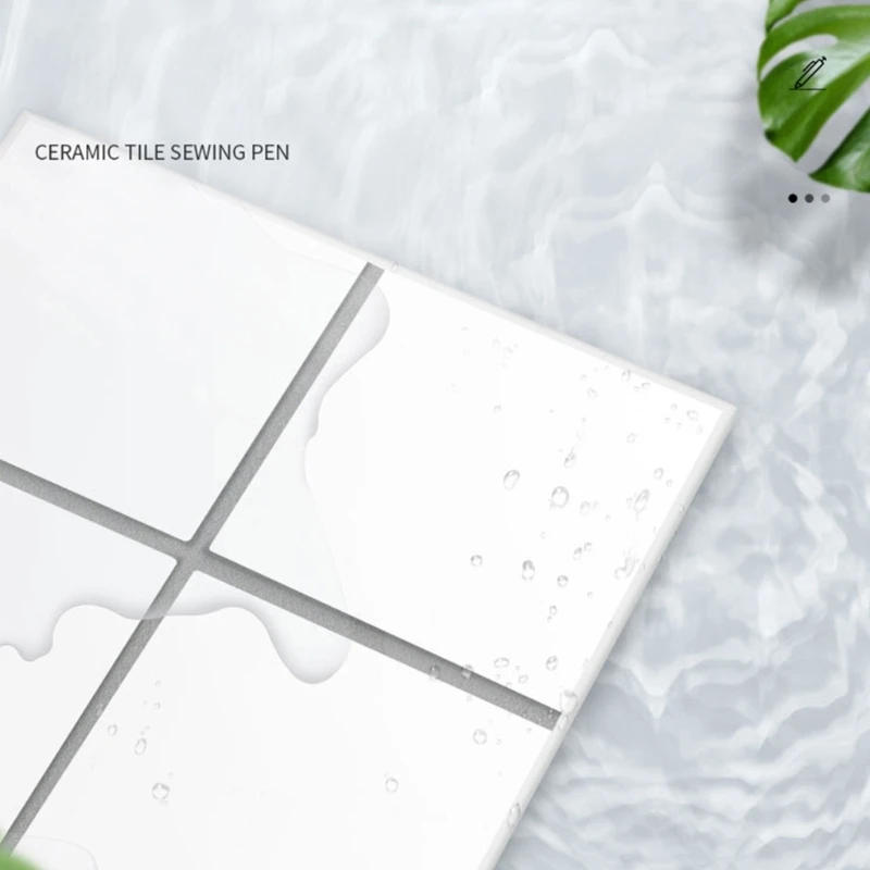 Description Picture 5 of itemWaterproof Joint Pen Tile Marker Repair Pens Wall Grout Restorer Pen Grout Filler Pen for Restoring Tile Wall Floor