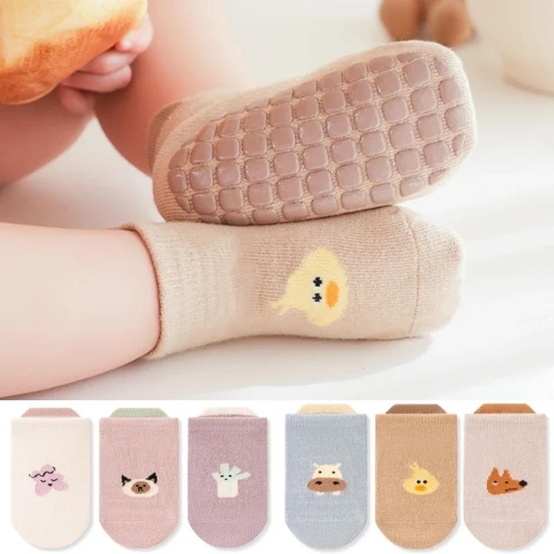 Description Picture 4 of itemChildren Ankle Socks Boys Girls Trampoline Socks Cotton Soft Baby Comfortable Boat Sock Kids Floor Sport Clothing Accessories