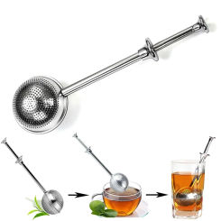 Stainless Steel Tea Infuser Sieve Tools For Spice Bags Infusor Ball Tea Filter Maker Brewing Items Services Teaware Tea Strainer