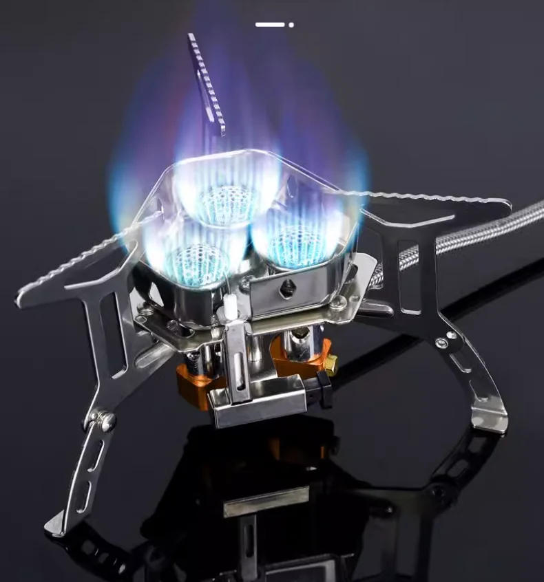 Description Picture 5 of itemOutdoor hot fire portable cassette gas stove Camping cookstove Folding picnic fishing cookstove mini gas stove