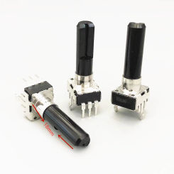 5PCS   RV09 type half shaft vertical adjustable potentiometer B50R 1K 2K 5K 10K 20K 50K 100K 500K 1M OHM  3PIN