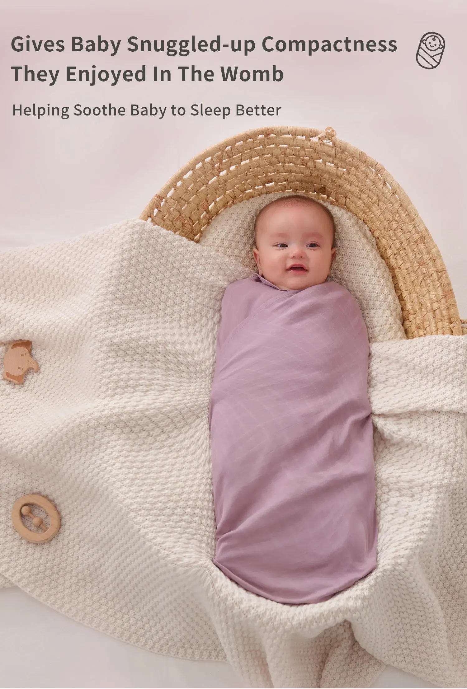 Description Picture 3 of item120*120 Cm Soft Muslin 100% Cotton Baby Blanket Cute Cartoon Newborn Blankets Bath Gauze Infant Wrap Sleepsack Stroller Cover