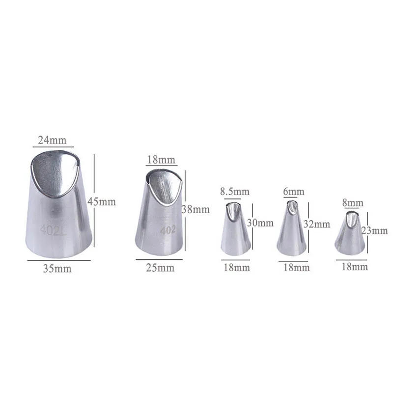 Description Picture 4 of item1/3/5/7pc/set of chrysanthemum Nozzle Icing Piping Pastry Nozzles kitchen gadget baking accessories Making cake decoration tools
