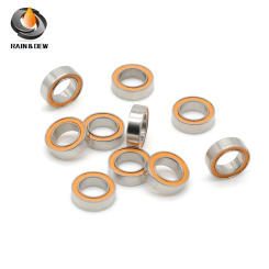 1Pcs 5x8x2.5 SMR85 2RS CB A7 ABEC 7 stainless steel hybrid ceramic bearing Without Grease Fast Turning