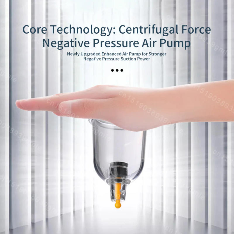 Description Picture 4 of item12 Cans For Electric Massage Vacuum Cupping Set Chinese Medicine Physiotherapy Cellulite Body Cups Cupping Therapy Heathly Care