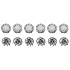 SH50/52 for 5000 Series Electric Shaver Replacement Blade, Compatible with Shaving Heads, 6-Piece Set