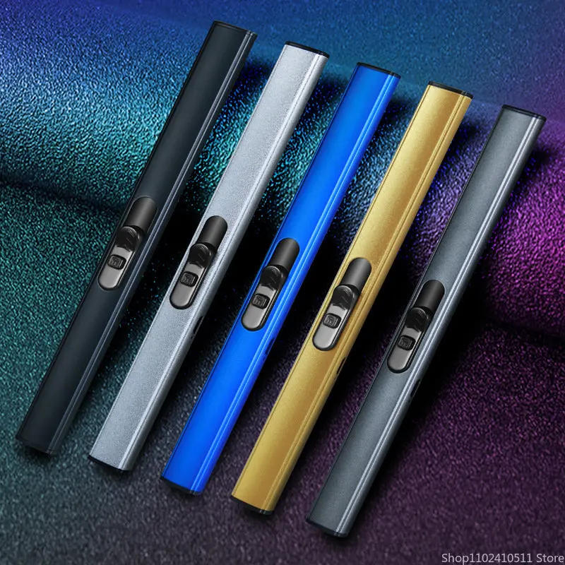 Description Picture 5 of itemOutdoor Barbecue USB Arc Lighter Rechargeable Long Kitchen Gas Stove Lighter Windproof Plasma Arc Flameless Lighter