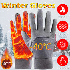 Winter Gloves for Men Women Warm Tactical Gloves Touchscreen Waterproof Hiking Skiing Fishing Cycling Snowboard Non-slip Gloves