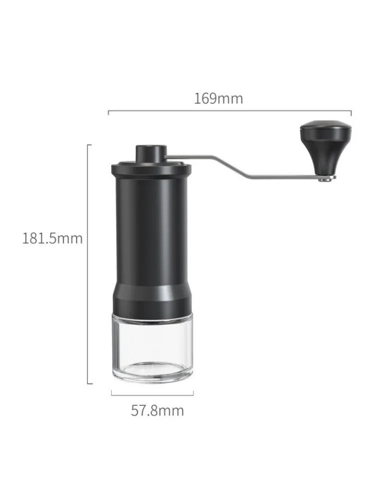 Description Picture 4 of itemManual Coffee Grinder Household Hand-Cranked Bean Grinder Ceramic Grinding Core Portable Small Coffee Tools with Cleaning Brush
