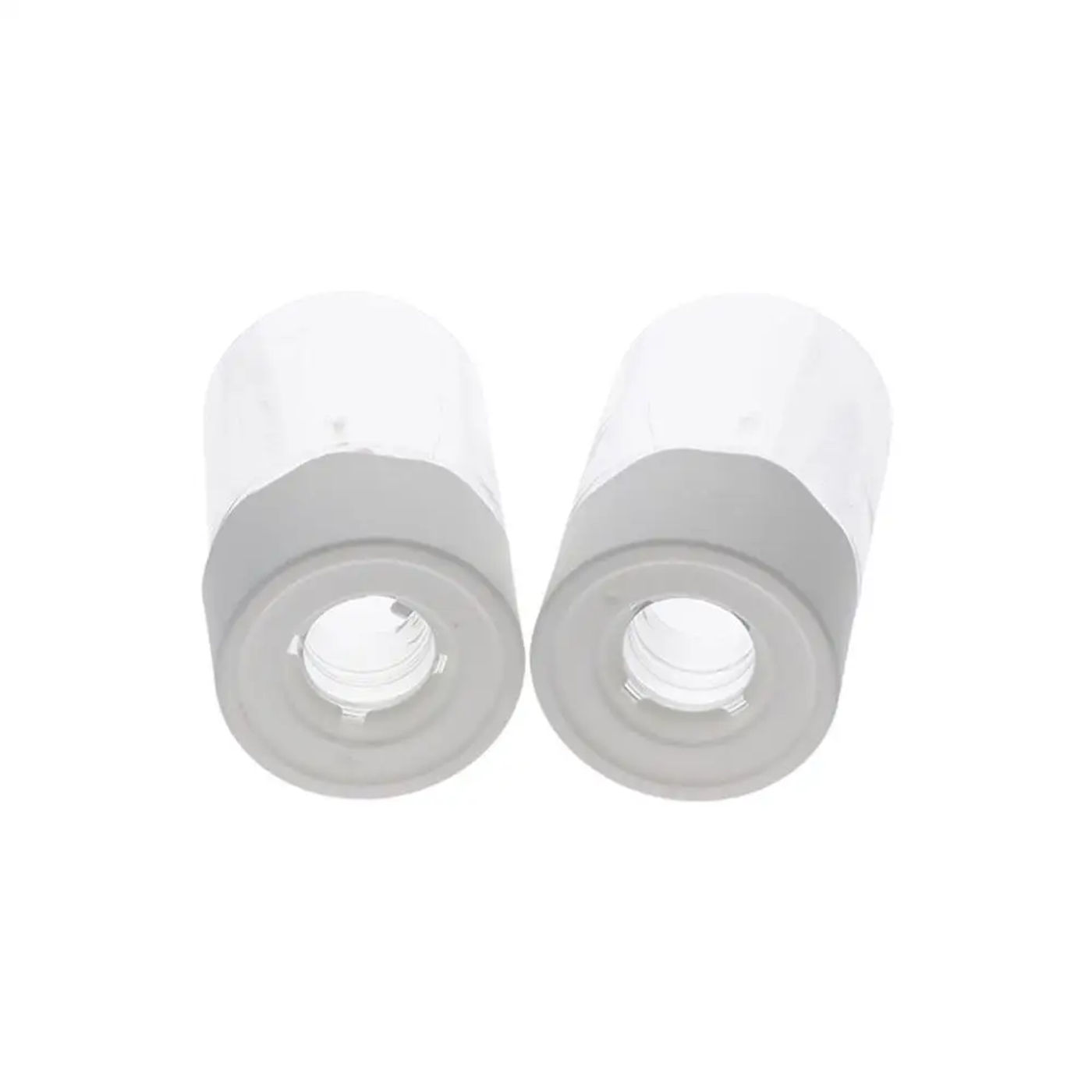 Description Picture 4 of itemPlastic Hydroponic Plant Pots Transparent Circular Hydroponic Flower Pot Stylish White Water Planting Vase Living Room