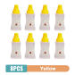 8PCS Yellow