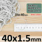 40x1.5mm