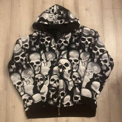 Goth Printed Hoodies Women Clothes Fashion Vintage Hip Hop Streetwear Hoodie Women Clothing Casual Loose Sweatshirt Hoodie Tops