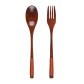 Fork Spoon Set Brown