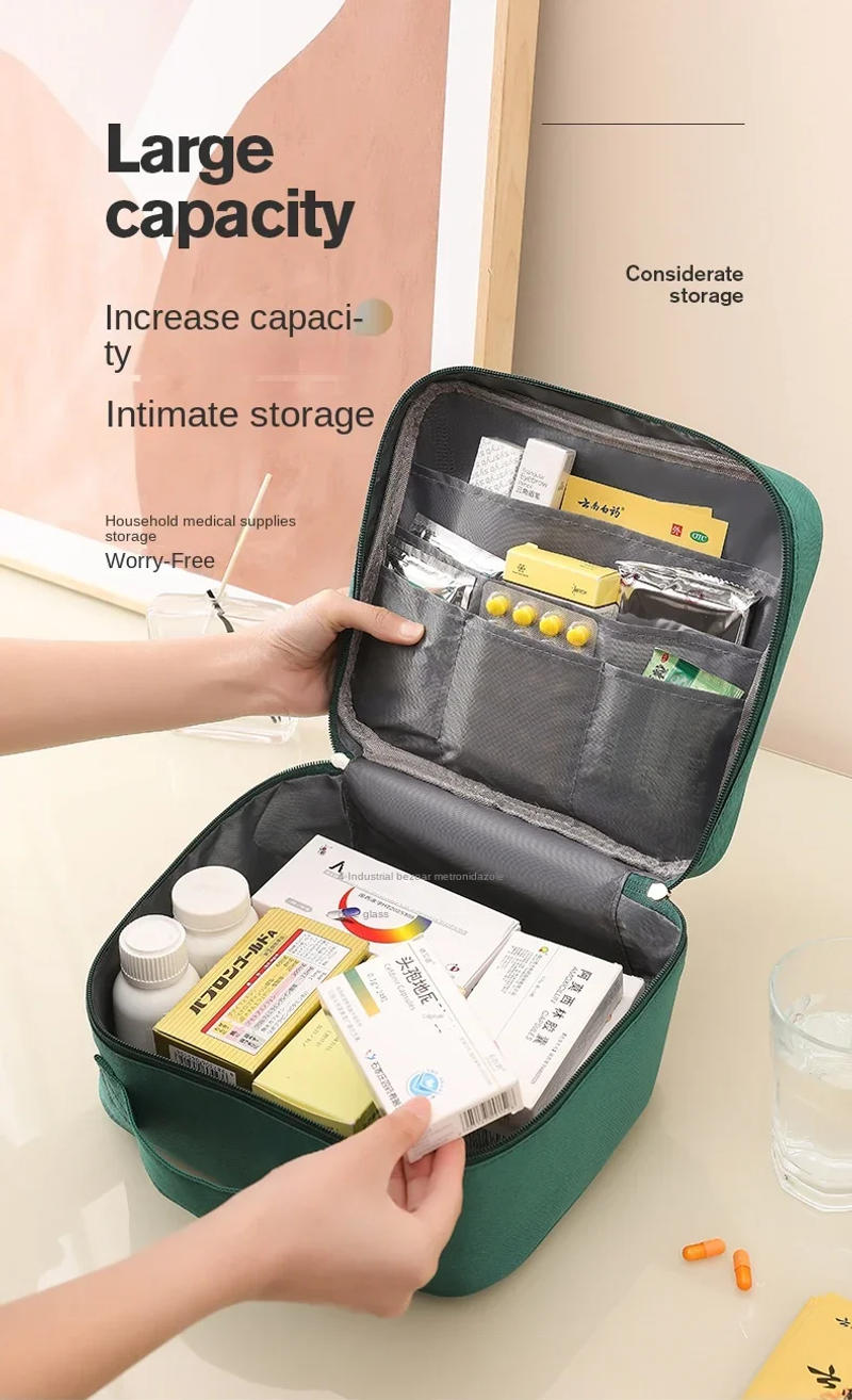 Description Picture 5 of itemMedical Supplies Storage Bag Waterproof Medical Kit Portable Medicine Kit First Aid Kit Travel Survival Emergency Escape Kit