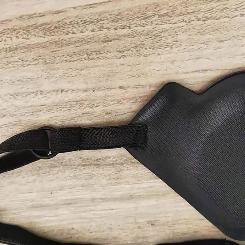 Description Picture 5 of item1PCS Black Single Eye Patch Adjustable 3D Foam Groove Breathable Eyeshades For Lazy Eyes Medical Use Concave Eye Patch