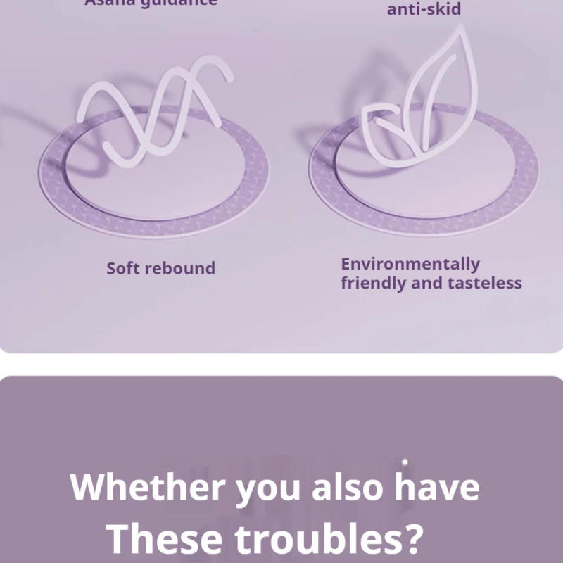 Description Picture 5 of itemYoga Mat Anti Slip Shock Resistance Exercise Fitness Pilates Exercise Environmental Fitness Exercise Mat Yoga Mats for Women