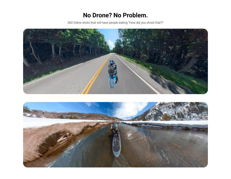 Description Picture 4 of itemInsta360 X4 Third-Person Backpack Mount Strap Holder Clip Clamp For Insta 360 X3 ONE X2 Ace Action Camera Original Accessories