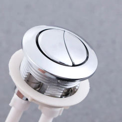 Dual Push Flushing Accessory Water Tank Parts with Thread Tank Button Bathroom Fixture Dual Flush Valev Buttons Toilet Button