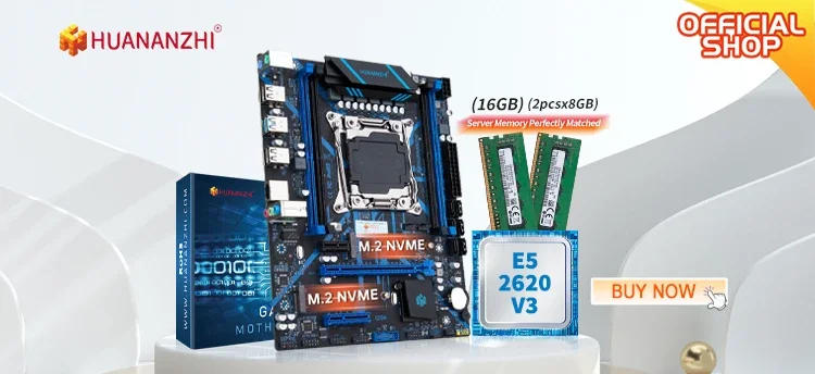 Description Picture 3 of itemHUANANZHI X99 P4F LGA 2011-3 XEON X99 Motherboard with Intel E5 2673 V3 Support DDR4 RECC memory combo kit set NVME SATA