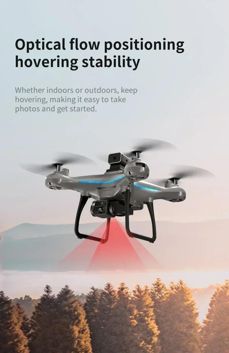 Description Picture 5 of itemIconic Brand KY102 Drone 8K HD Dual-Camera Profesional Aerial Photography Obstacle Avoidance Optical Flow Aerial Four-Axis RC Drone
