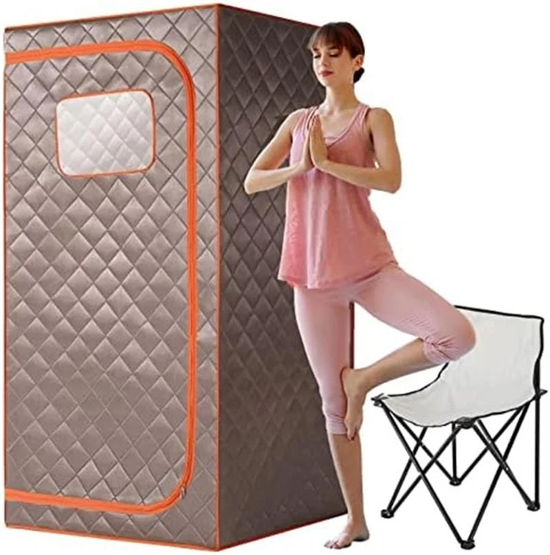 Description Picture 2 of itemPortable Infrared Sauna Full Size Far Infrared Sauna Separate Heating Foot Pad Home Saunas for Relaxation Detox