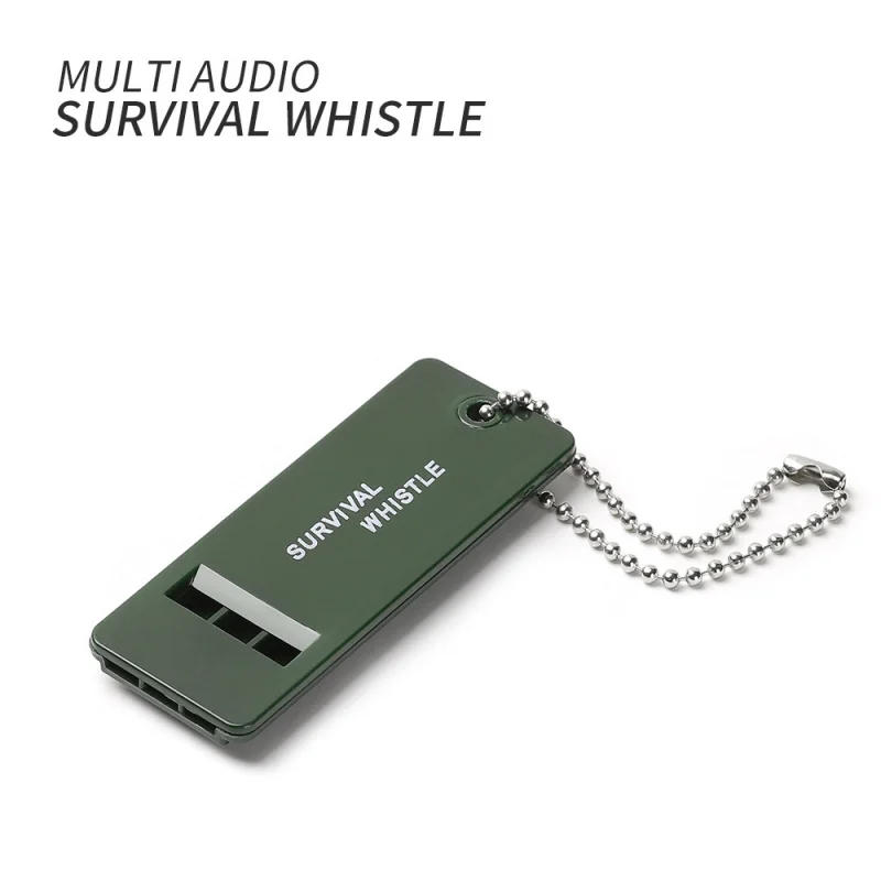 Description Picture 4 of item1/3/5Pcs High Decibel Survival Whistle Portable Outdoor Multiple Audio Whistle Camping Emergency Hiking Accessories edc Tool