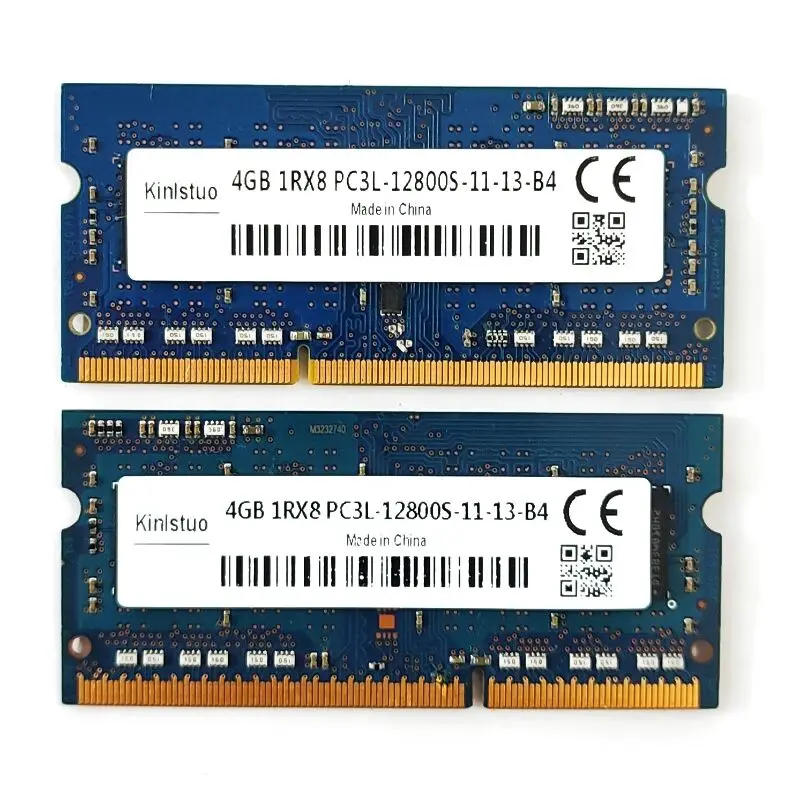 Description Picture 5 of itemKinlstuo RAMS DDR3 4GB 1600MHz Laptop memory ddr3 4gb 1RX8 PC3L-12800S-11-13-B4 SODIMM 1.35V 204PIN