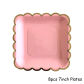 8pcs 7inch Plates