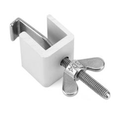 Portable Door Lock Self-Defense Safety Latch Lock Stainless Steel Anti Theft Security Lock Anti-lock Device for Hotel Home Motel