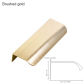 4 Pcs Brushed gold
