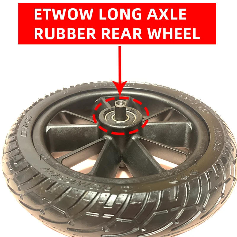 Description Picture 6 of itemOriginal Etwow Rubber Rear Wheel for  E-twow S2 Electric Scooter 24V Master 36VBooster Plus 48V GT