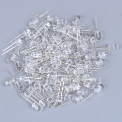 100pcs 5mm LED Assorted Kit White Green Red Blue Yellow Light Emitting Diode