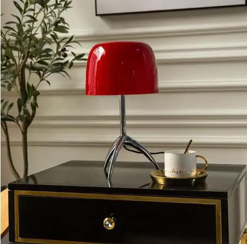 Description Picture 4 of itemtalian Colorful Table Lamp  For Living Room Bedroom Designer Led  Light Copper Base Desk Lamp Excluding Light Bulbs