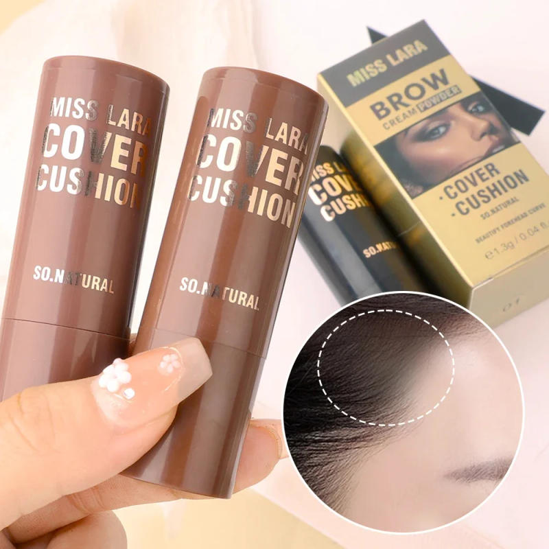 Description Picture 5 of itemLong Lasting Hairline Shadow Powder Hair Filling Repair Concealer Forehead Trimming Bald Coverage Hair Fluffy Makeup Beauty Tool