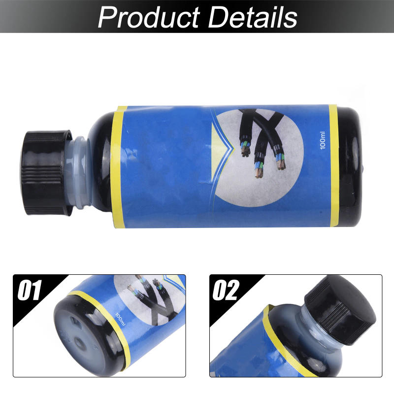 Description Picture 4 of item100ml Liquid Insulating Tape Rubber Coat Waterproof Protect Electrical Connection Liquid Insulation Tape Electrical Adhesive