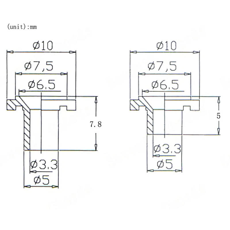 Description Picture 5 of item1Pair Vintage Style String Trees Strings Retainer With Screw For Electric Guitar Round Tree String Retainer Metal Instrument Hot