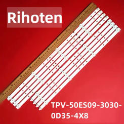 6sets Led backlight For 50pug6654/78 50pug6654 50pug7625 50pug7625/78 50PUF7294 50PUF7294/T3 50PUS6654 50PUS6654/60 TPV-50ES09