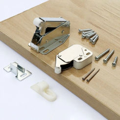 Practical Spring Door Bolts Latch Lock Slide Locker Window Cabinet Box Cupboard Home DIY Furniture Hardware