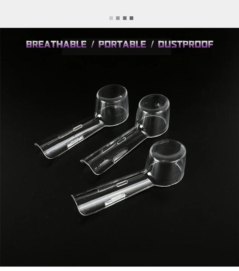 Description Picture 4 of item1-8PCS Electric Toothbrush Cover For Braun Toothbrush Head Protective Case Dust Clear Home Camping Travel Head Caps