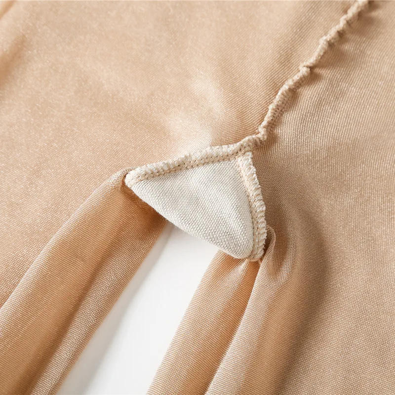 Description Picture 2 of itemFREEAUCE Oversize Womens 70D Shining Glossy Reflective Silk Pantyhose Plus Size Nightclub Party Performance Stockings Tights