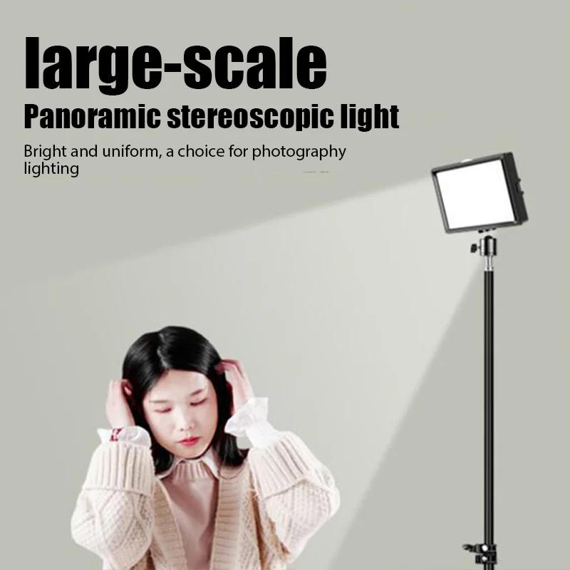 Description Picture 5 of item8 inch Photography Lighting Dimmable Panel Fill Lamp LED Video Light Photo Studio Selfie Light Live Stream Lamp 4 Color Lighting
