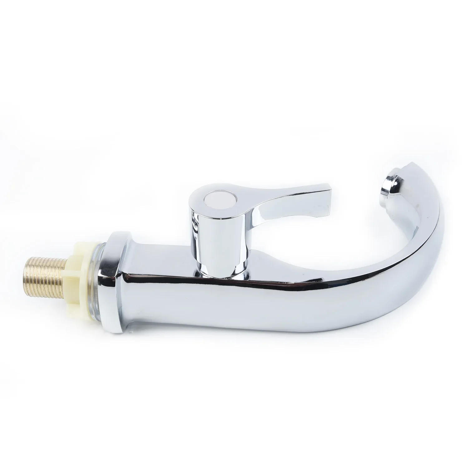 Description Picture 3 of itemBasin Chromium Plated Bathroom Faucet Single Hole Faucet Kitchen Sink Faucet Flow Nozzle Cold Water Bathroom  Accessories