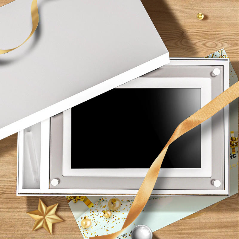 Description Picture 2 of itemBuilt in 16G memory 10.1inch Video picture frame with USB slot support 1080P video display Rotation Stand Digital Photo Frame